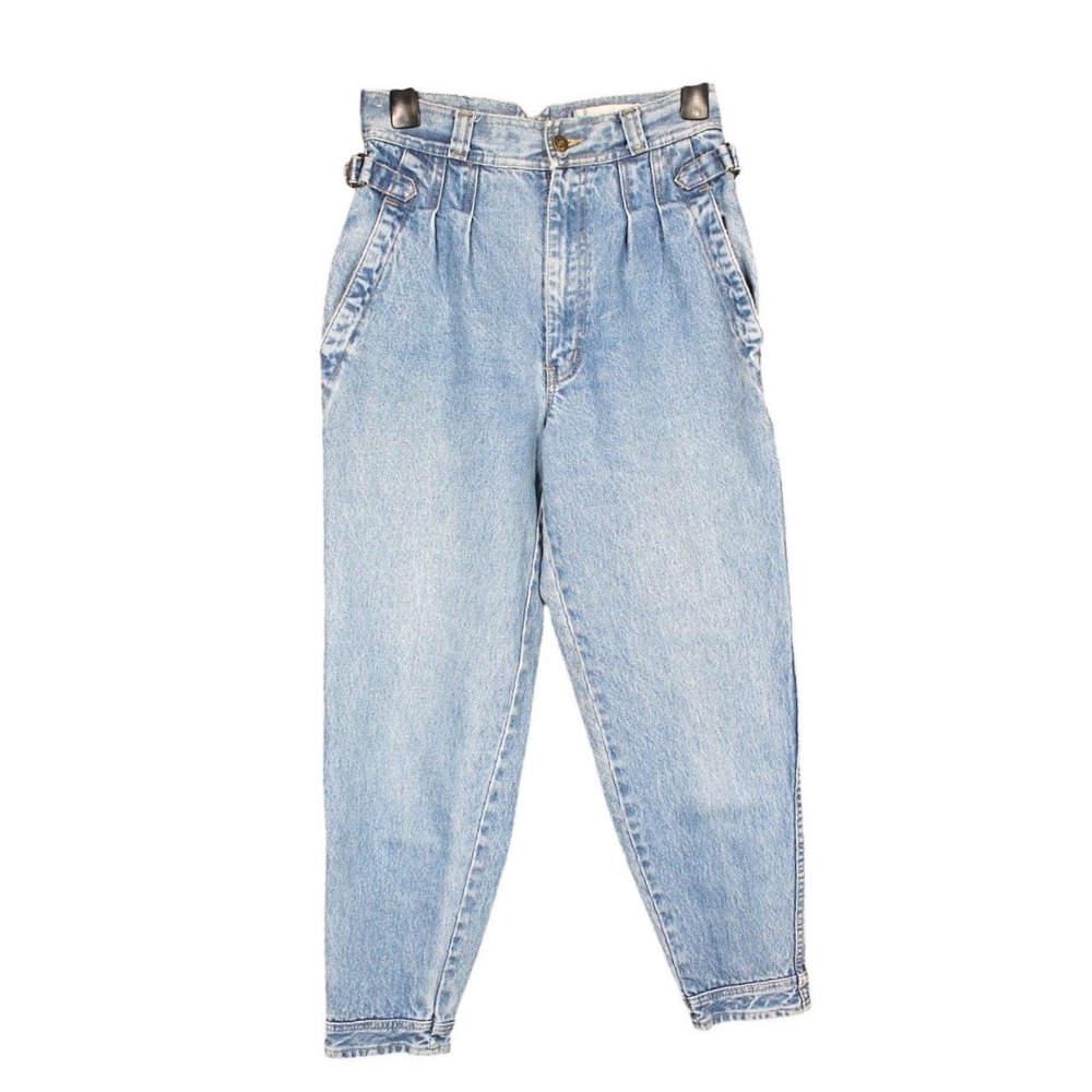 VTG 90's BLUE HEAVEN LAWMAN Pleated Yoke Tapered WESTERN BAREBACK JEANS (9) 25"